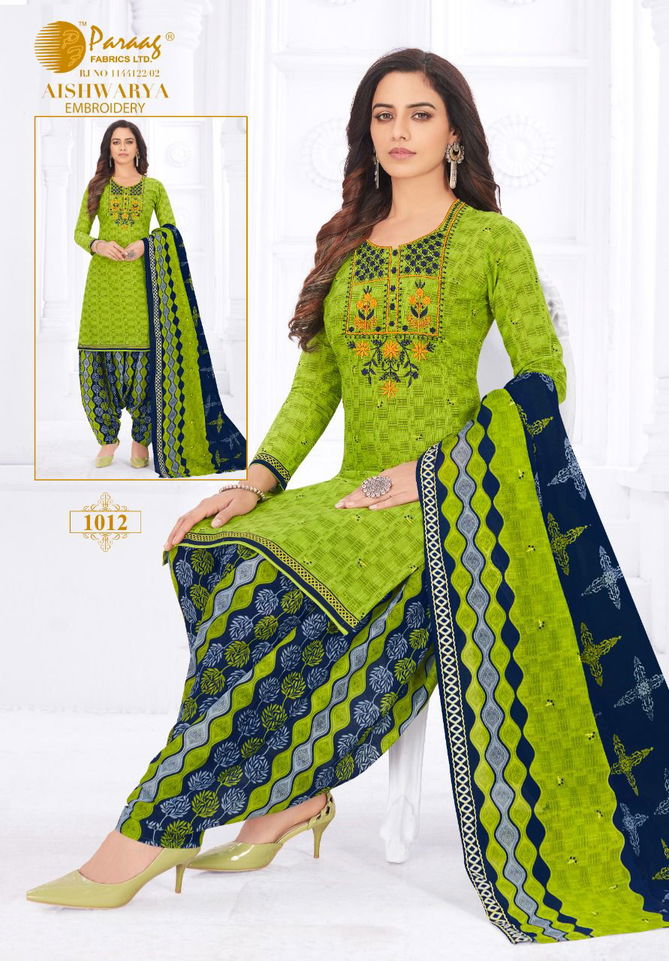 Paraag Aishwarya 1 Cotton Printed Regular Wear Ready Made Regular Wear Dress Collection